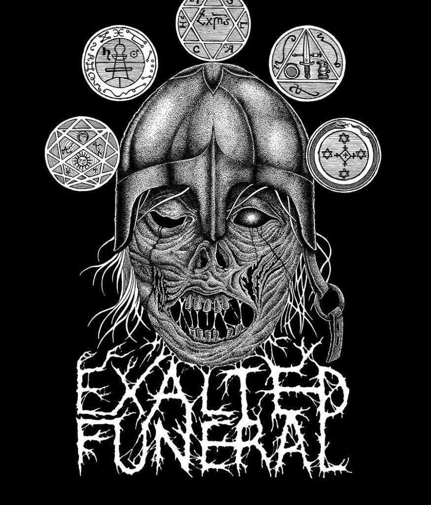 Exalted Funeral logo